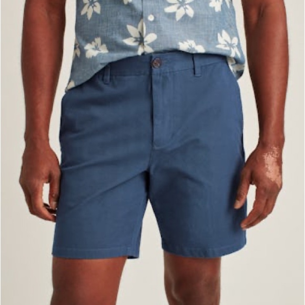 Bonobos Stretch Washed Chino Short 2.0 Slim, 32”W, 7” Inseam in After Midnights